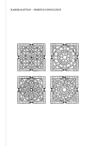 Couverture Roman - Hortus conclusus